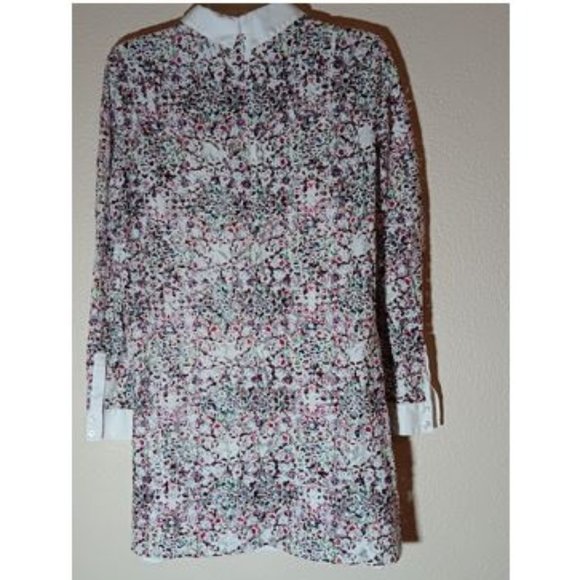 BCBGMaxAzria Floral Lace Shift Dress, S - Picture 2 of 3